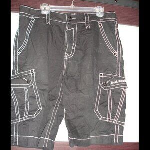 Rock Revival 36 Mens board shorts black